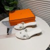 hermes slippers calfskin