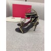 VALENTINO Garavani rockstud black heel