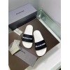 Balenciaga white/ black slippers