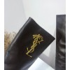 YSL logo high heels