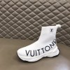 Louis Vuitton Men Run White Sneaker
