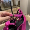 Versace hot pink heels