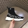 Louis Vuitton Men Run Black Sneaker