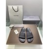 Balenciaga black slippers