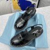 Prada black sandals