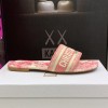 Dior pink slippers