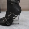 Versace black boots