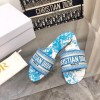 Dior blue slippers 02