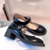 Dior D-Doll Black Shiny Calfskin Pump