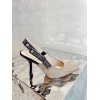 Dior beige high heels