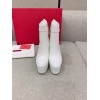 Valentino white boots