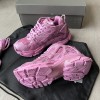 BALENCIAGA pink runner sneakers