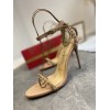 CL high beige heels