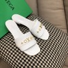 Louis Vuitton White Slippers