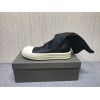 Rick Owens DRKSHDW Canvas High Top Leather 02