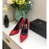 YSL Patent Red Heels 10cm