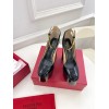 Valentino black patent high heel