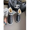 Chanel black boots 01