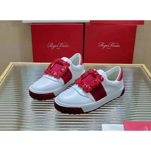 Roger Vivier Very Vivier Strass Buckle Sneakers