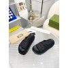 Gucci black flatforms