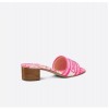 Dior Pink Dway Slippers