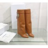 Givenchy Shark high brown boots