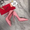 Louboutin pink heel