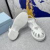 Prada white sandals