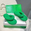 Bottega Veneta green slippers