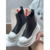 Alexander McQueen Boots Leather in Black