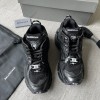 BALENCIAGA black runner sneakers
