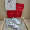 Roger Vivier Very Vivier Strass Buckle White Sneakers