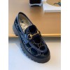 Gucci velvet flats