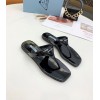 Prada slippers black