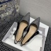 Dior J'Adior Slingback Silver Strass Heels ( 2cm/ 6.5cm/ 9cm)