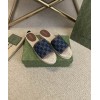 Gucci denim slippers