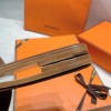 Hermes Slippers Brown