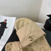 chanel slippers beige