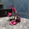 Versace La Medusa Pink heels