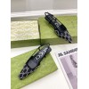 Gucci black GG 4cm heels