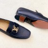 Louis Vuitton blue flat