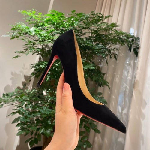 Christian Louboutin Kate Sude Black Pumps Heel