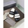 Balenciaga 2 tones black white slippers