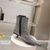 Prada glitter boots
