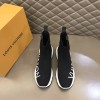 Louis Vuitton Men Run Black Sneaker