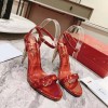 Christian Louboutin Lipstrass Queen Red 100 mm Heels