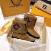 Louis Vuitton brown boots