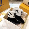 Louis Vuitton black boots
