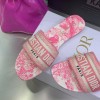 Dior pink slippers