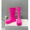 Balenciaga Hot Pink Crocs Boots